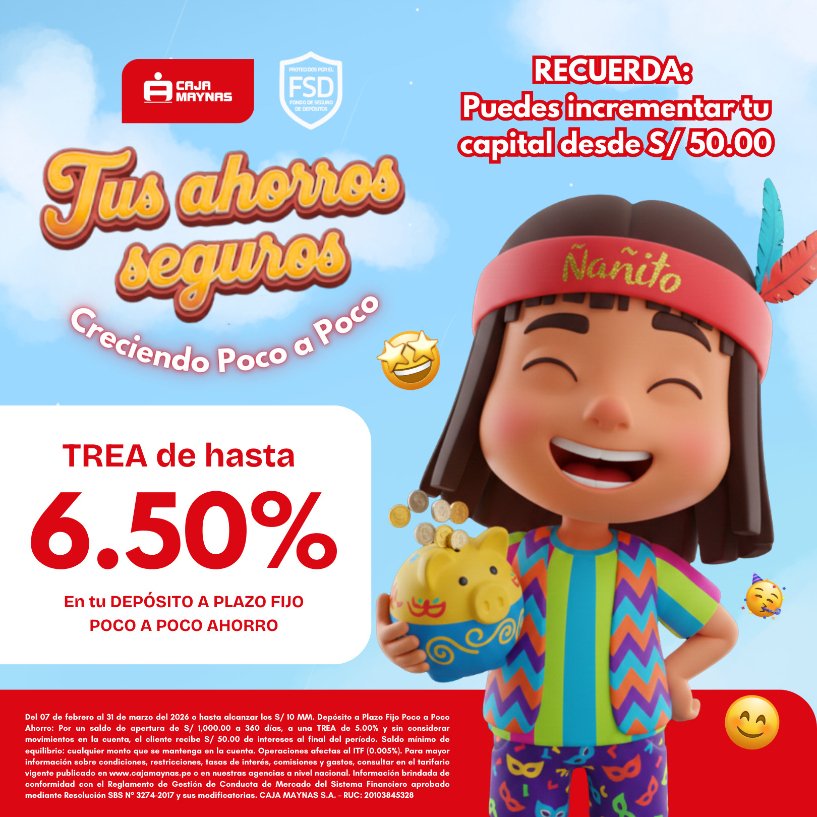 Campaña Escolar Caja Maynas